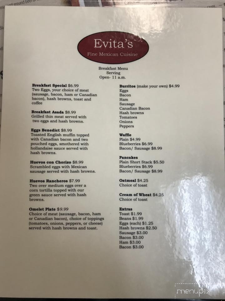 Evita's Fine Mexican Cuisine - Big Spring, TX