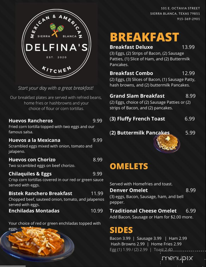 Delfina's Kitchens - Sierra Blanca, TX