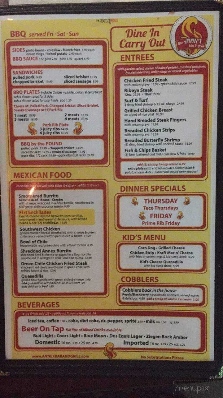Annex Bar & Grill - Logan, NM