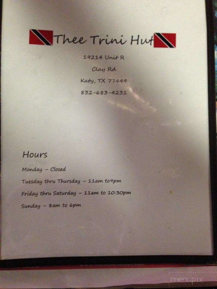 Thee Trini Hut - Katy, TX