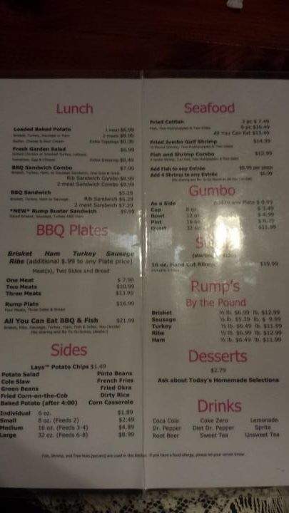 Rump's BBQ - Palestine, TX